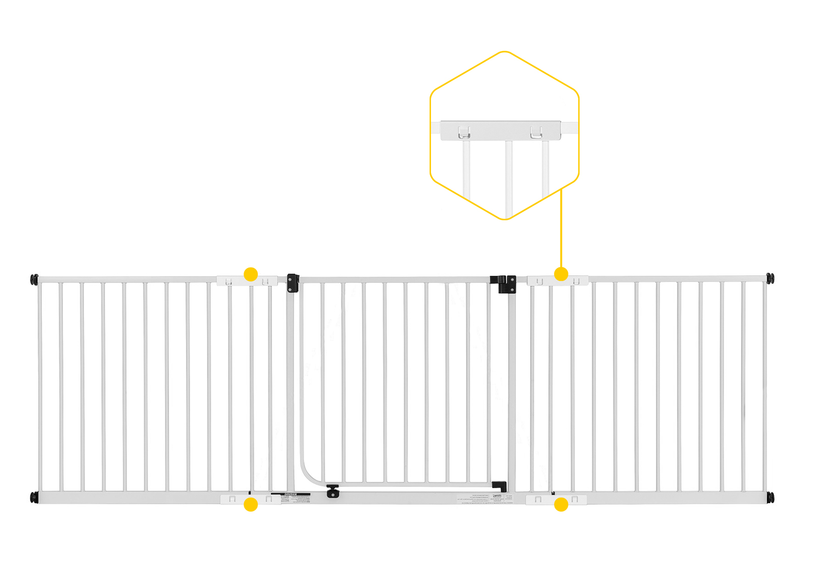 IMPAG® Stabilisierungs-Schienen für Schutzgitter