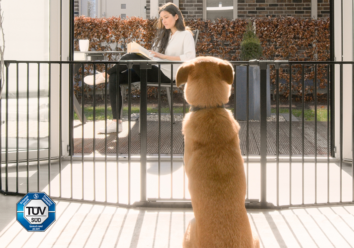 IMPAG® Absperrgitter SafeOne® Terrasse 215 cm - 575 cm [3-tlg. bis 8-tlg.]