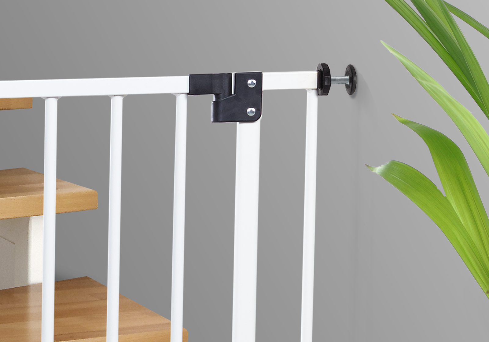 IMPAG® Treppenschutzgitter ohne Stolperkante für Geländer, einseitig