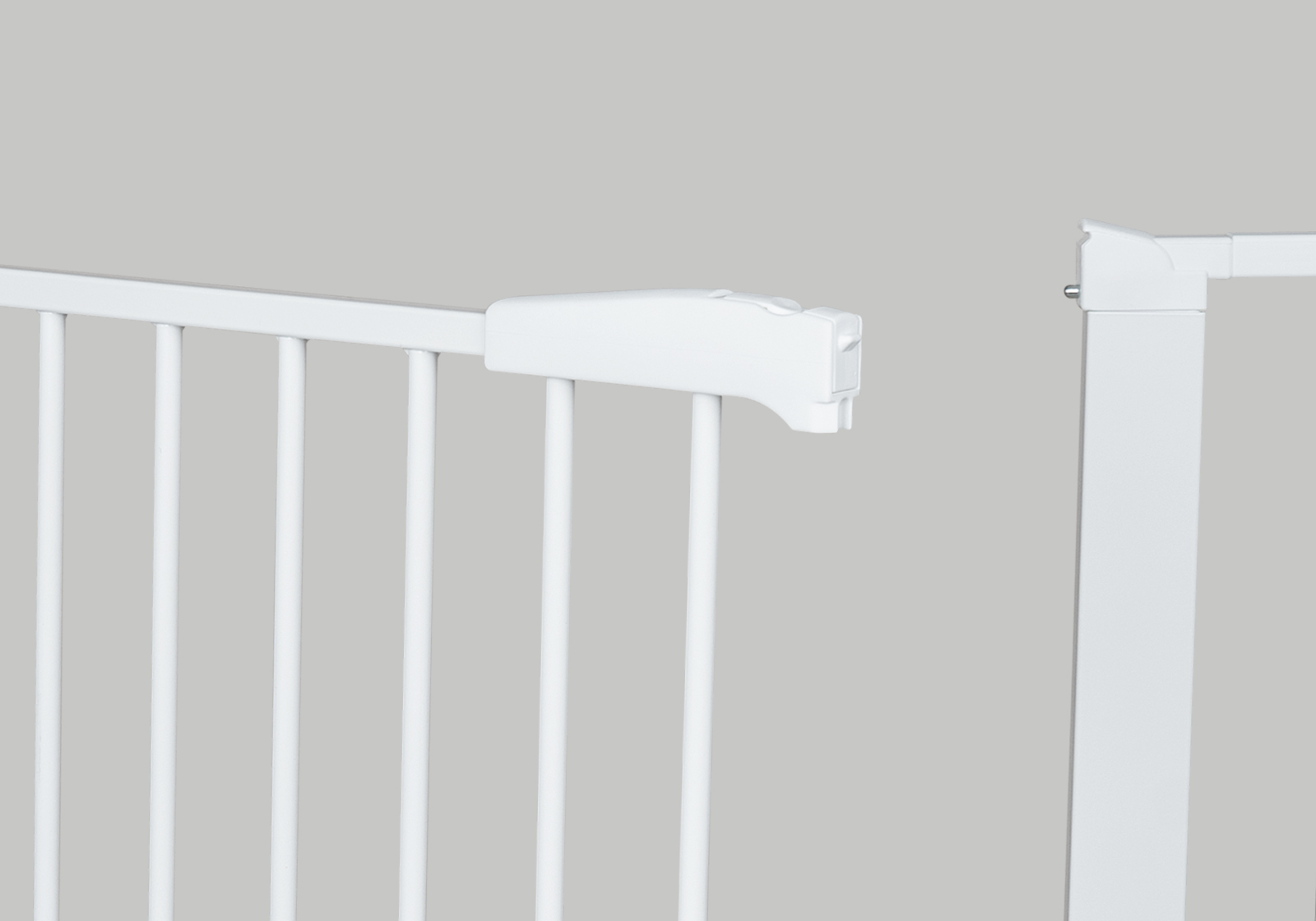 IMPAG® Treppenschutzgitter Swing Shut mit breiter Tür 78 - 110 cm