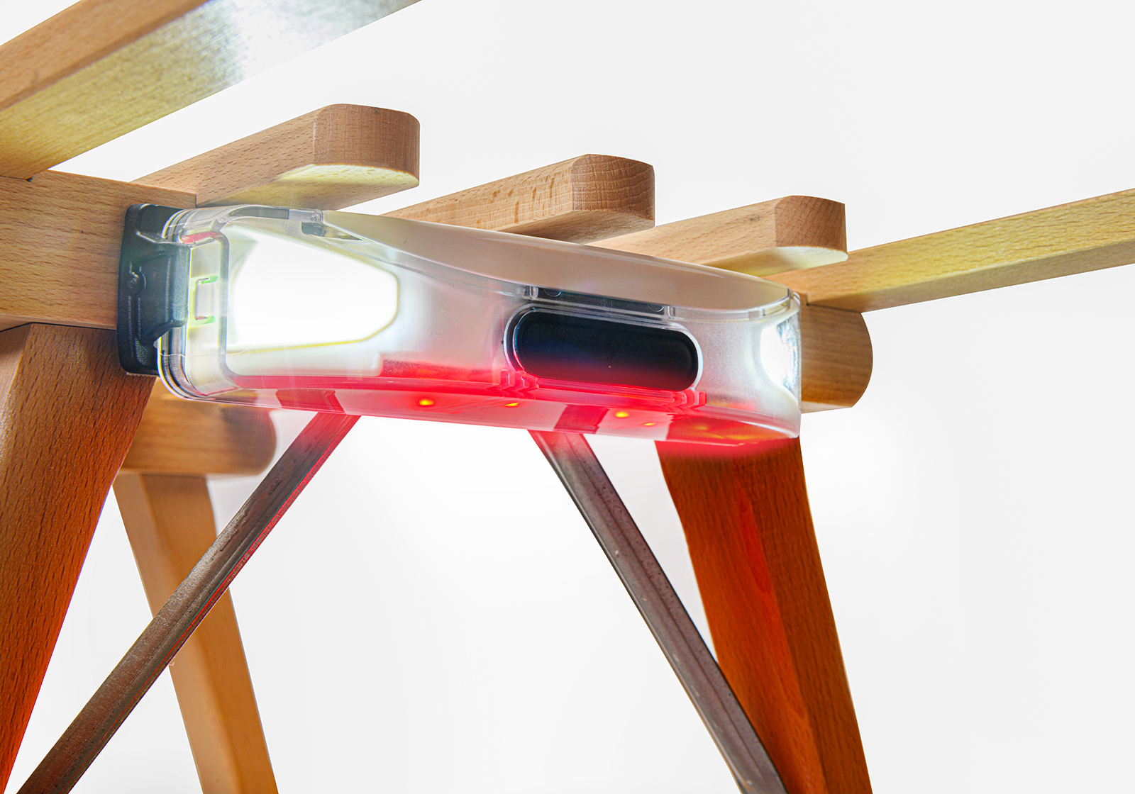 Rodelberg® Scheinwerfer für Holzschlitten