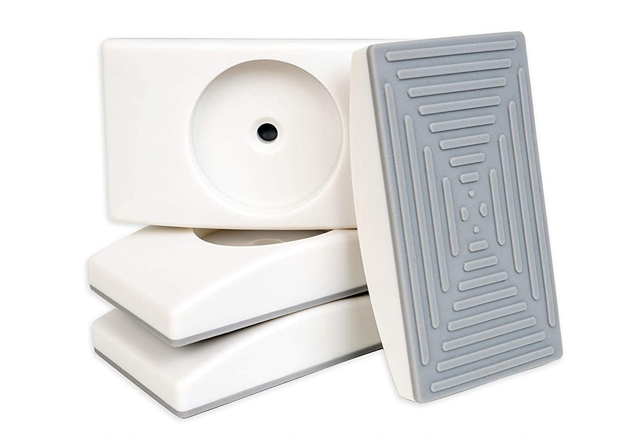 IMPAG® Wandschutz Pads für Tür- und Treppenschutzgitter, eckig