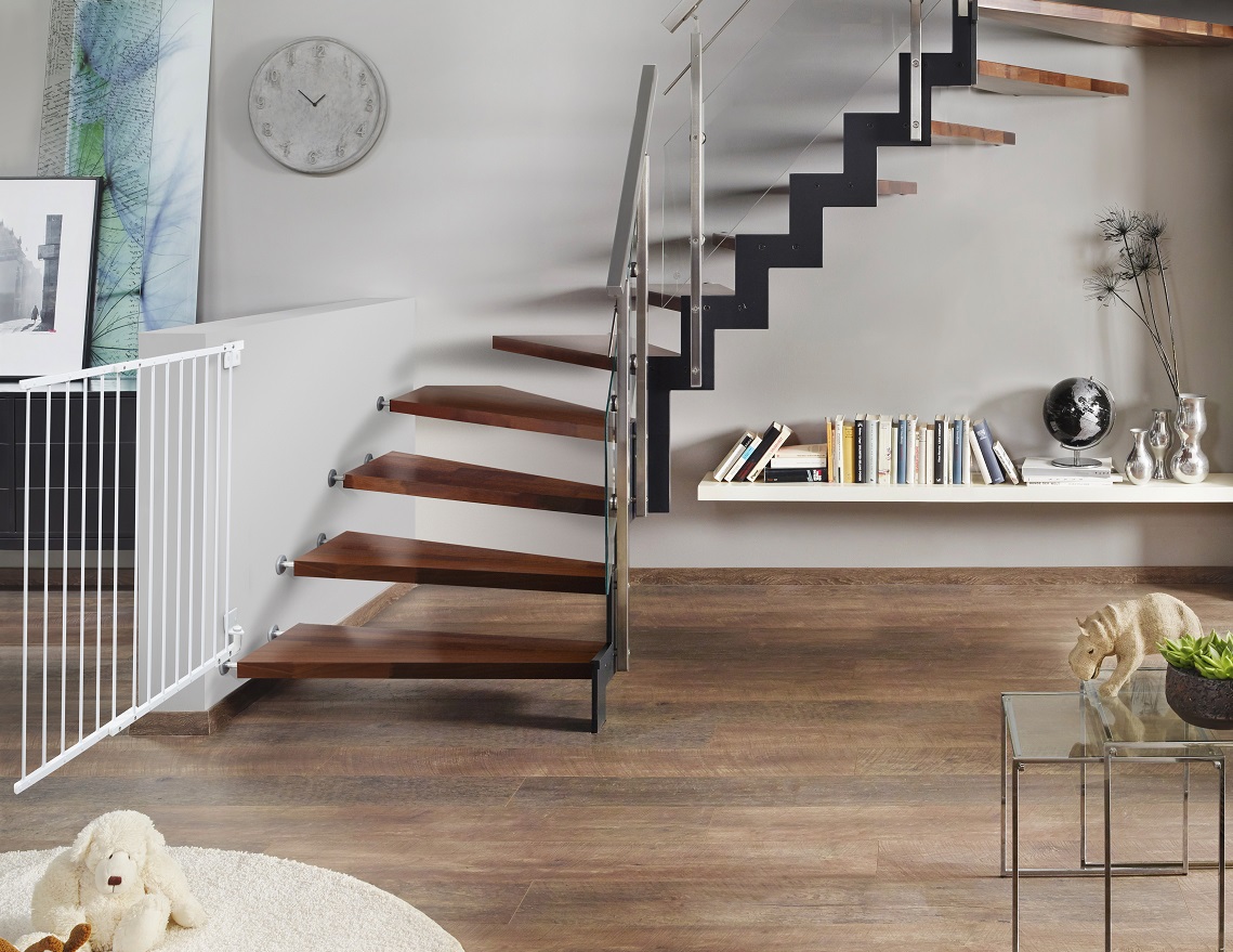 IMPAG® Treppenschutzgitter Safe´n Go 70 - 105 cm, einseitige Befestigung