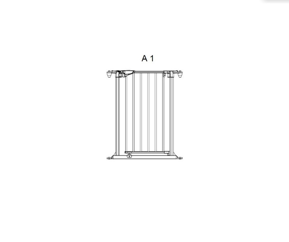 IMPAG® Verbreiterung 60 cm für Absperrgitter Pool