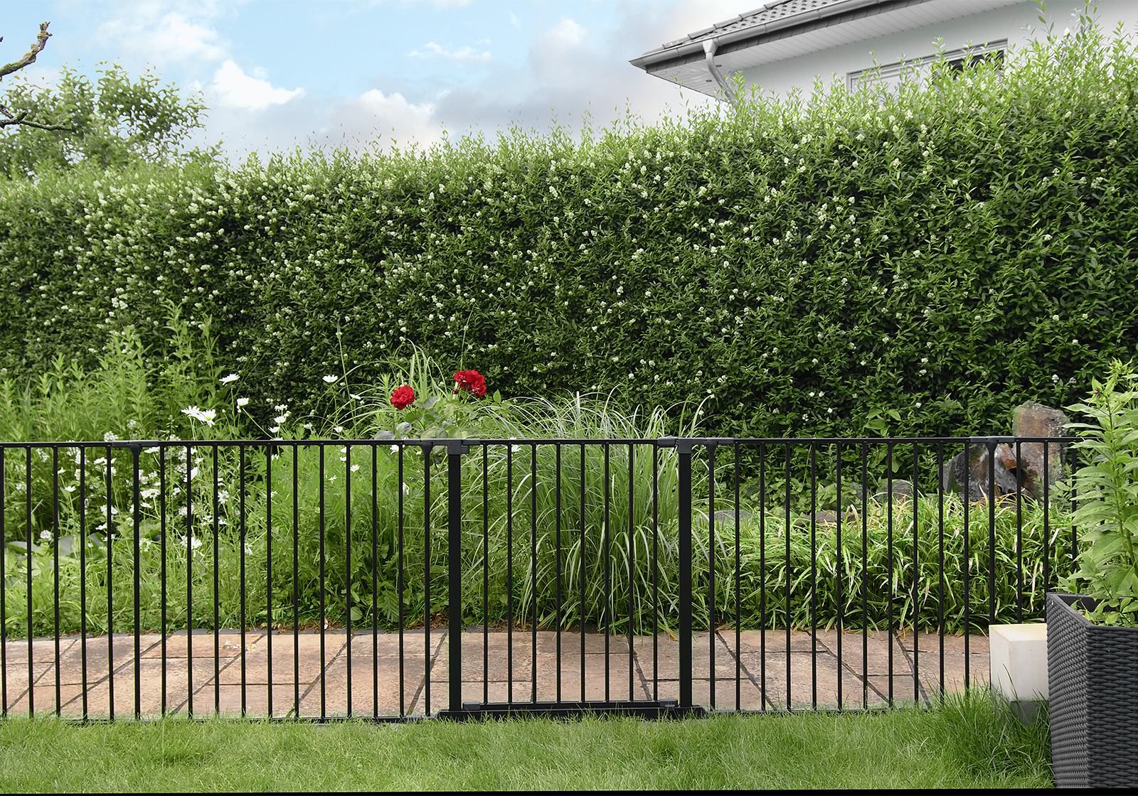 IMPAG® Absperrgitter SafeOne® Teichschutz 215 cm - 11,50 m [3-tlg. bis 16-tlg.]