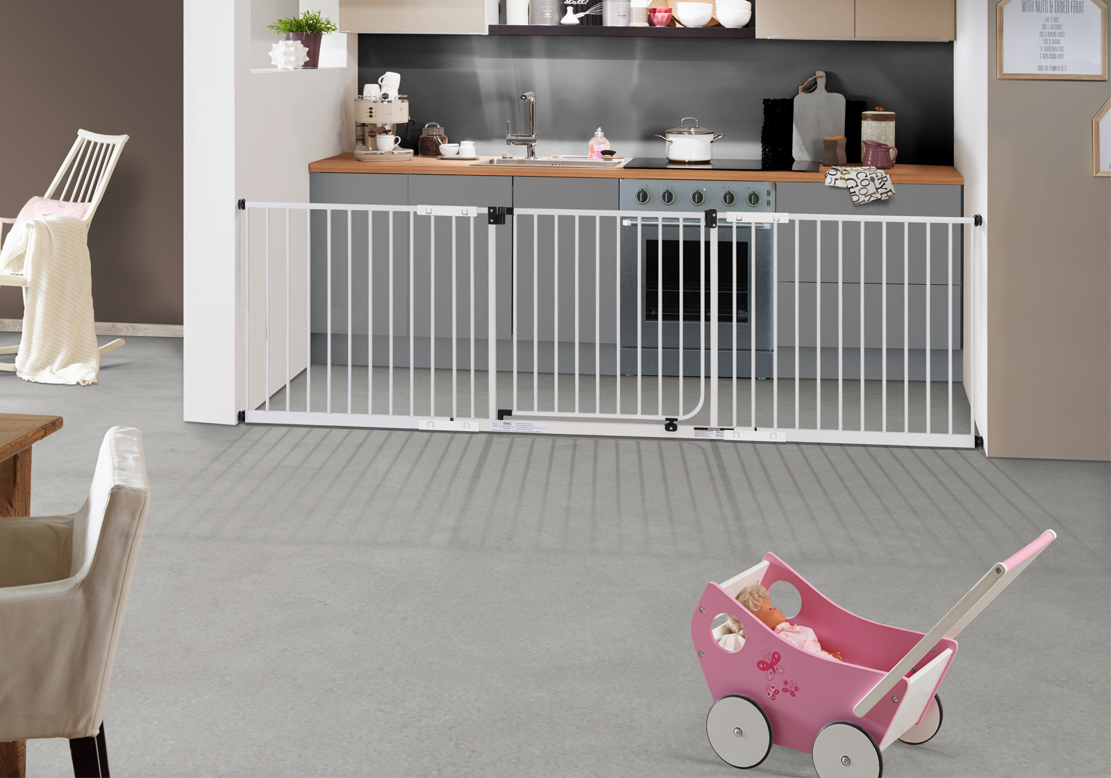 IMPAG® Absperrgitter XXL 85 - 253 cm