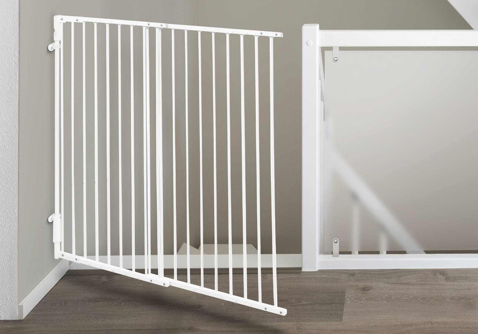 IMPAG® Treppenschutz Up´n Down Saloon 2 Türen je 70 - 110 cm, einseitige Befestigung