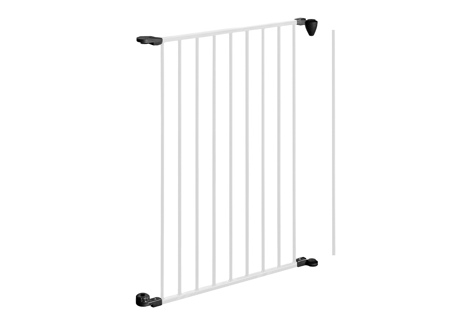 IMPAG® Verbreiterung 60 cm für Kaminschutzgitter Rondo und XXL