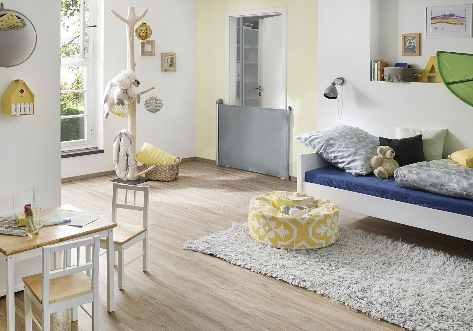 IMPAG® Türschutzrollo Retra Alu HIGH 50 - 130 cm, 105 cm hoch