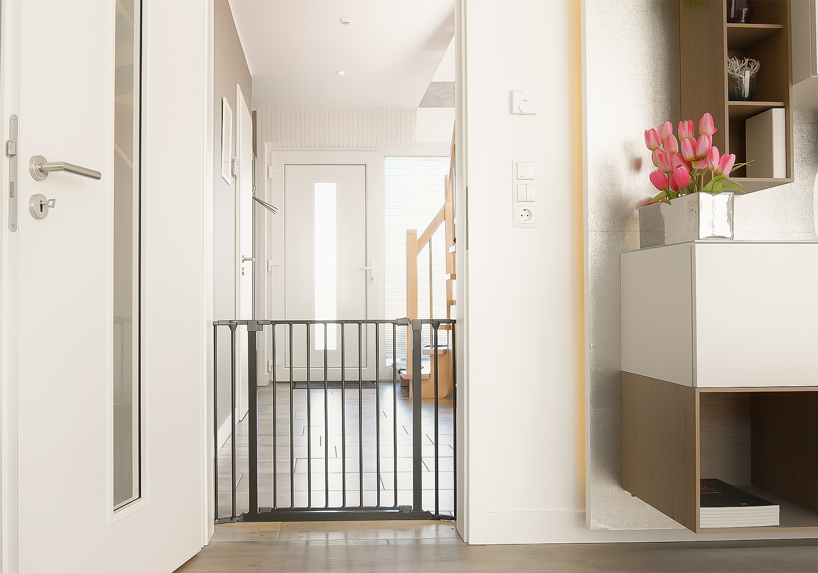 IMPAG® Türschutzgitter Safe One® 75 cm - 575 cm [jede Form möglich]