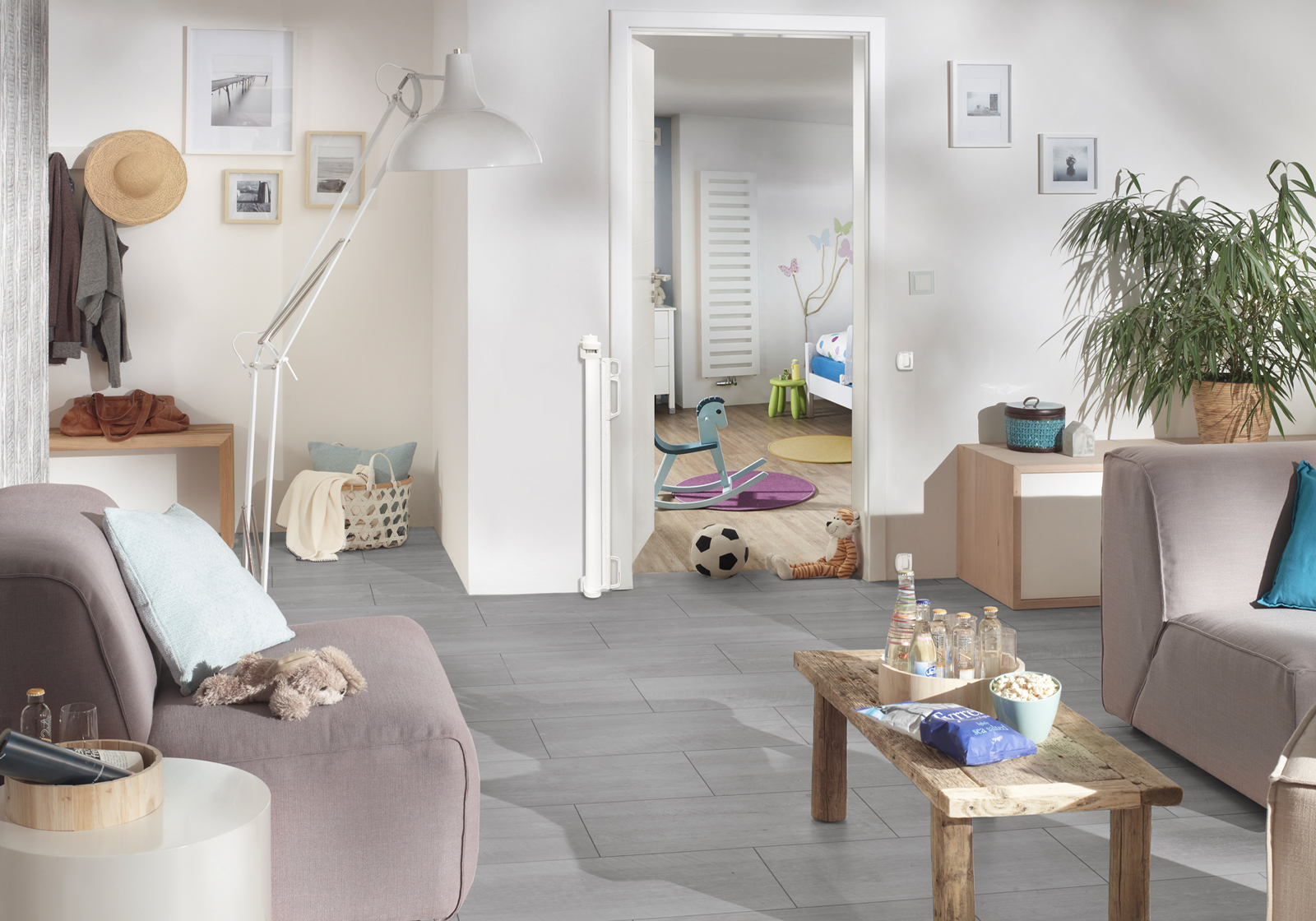 IMPAG® Türschutzrollo Retra HIGH 50 - 140 cm, 105 cm hoch