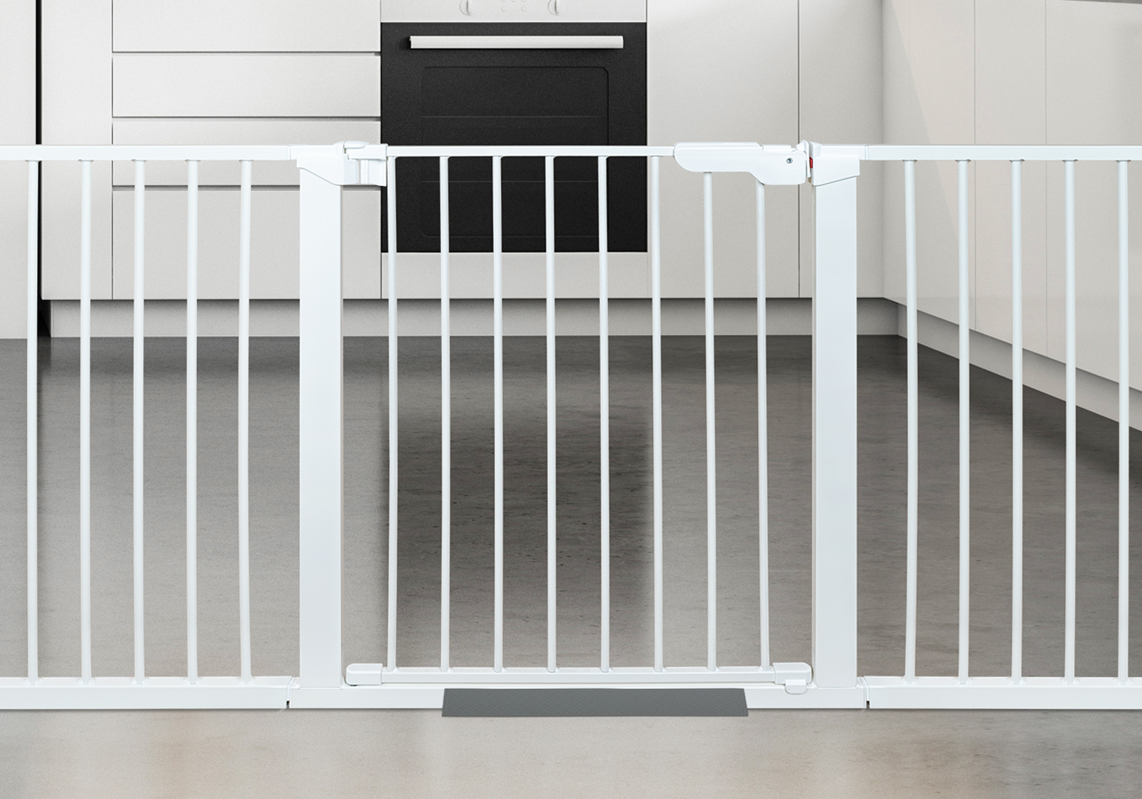 IMPAG® Absperrgitter Prima XXL mit Safe Step 75 - 183 cm