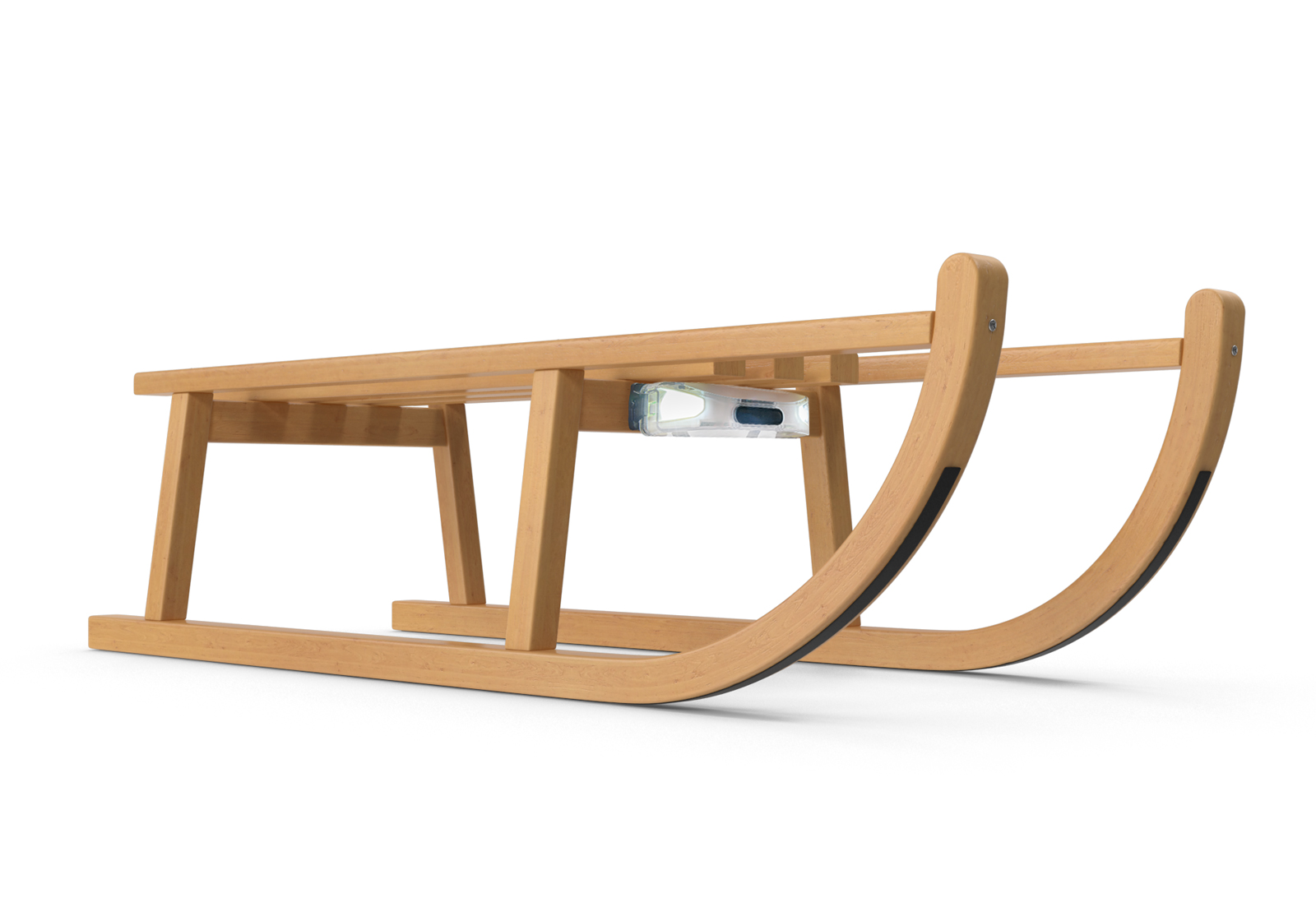 Rodelberg® Scheinwerfer für Holzschlitten