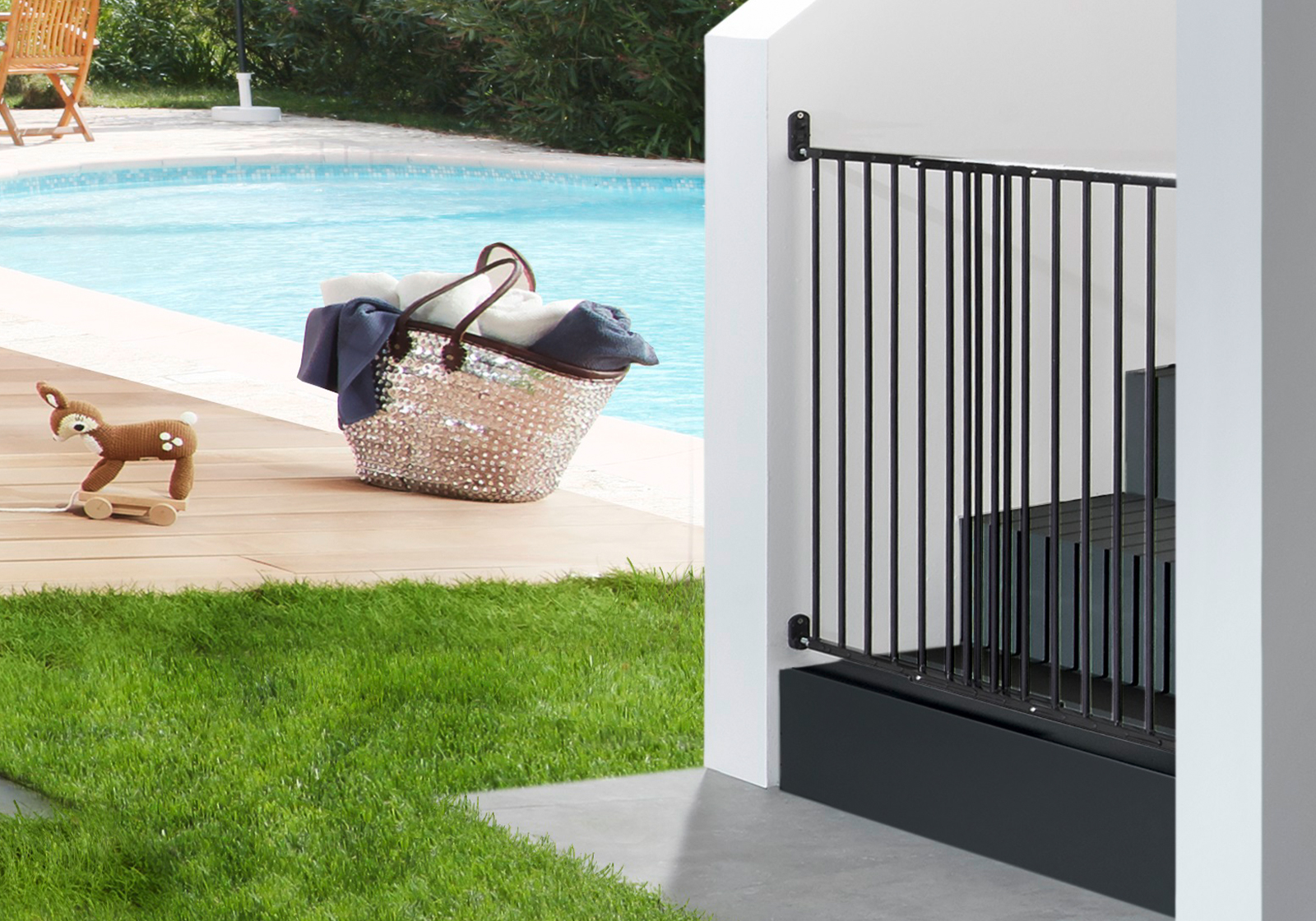 IMPAG® Treppenschutz Outdoor 70 - 140 cm