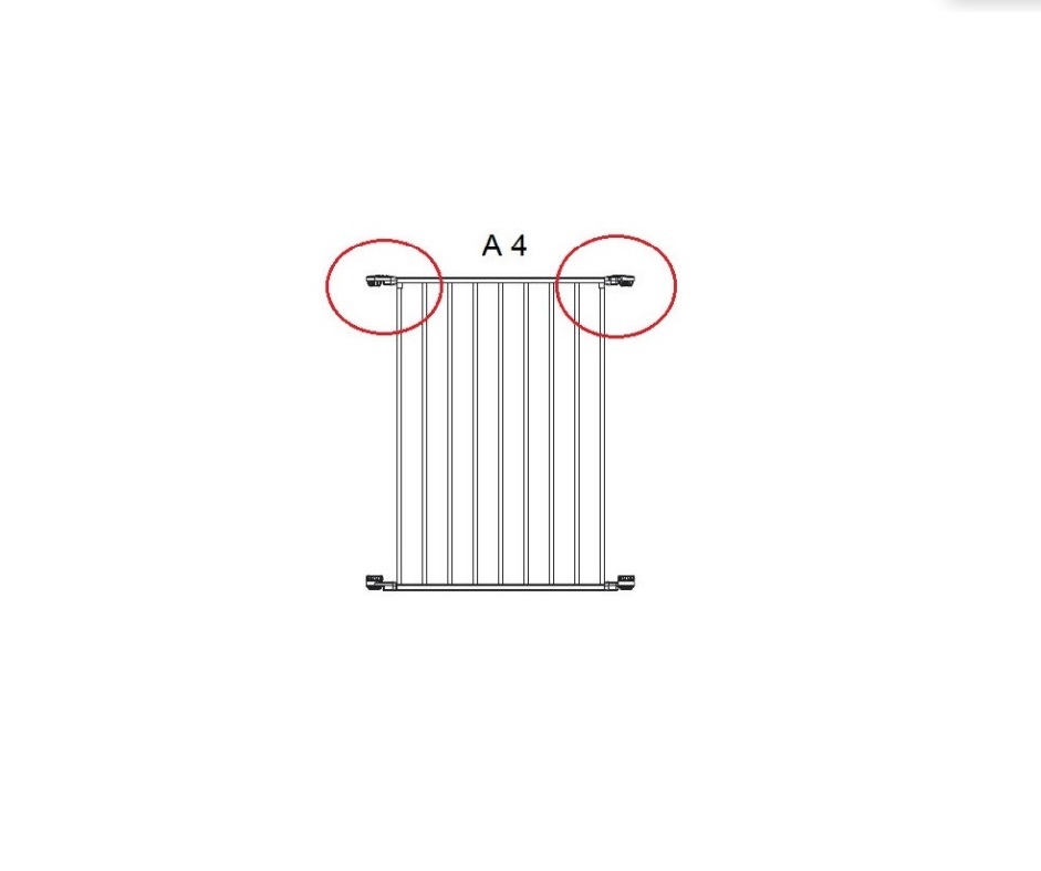 IMPAG® Verbreiterung 60 cm für Absperrgitter Pool
